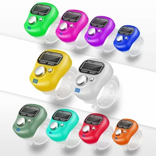 🌸 Divine Digital Jap Counter – Portable Finger Tally for Mantra & Prayer Counting