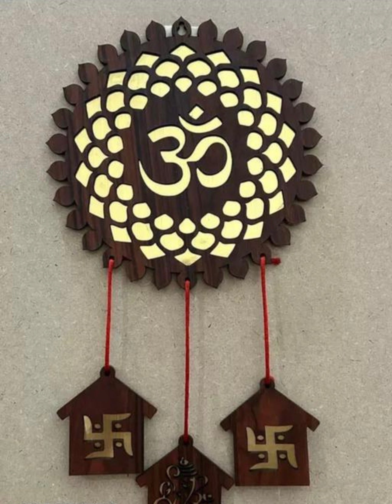 Om Wall Hanging – Spiritual Home Decor for Peace & Positivity