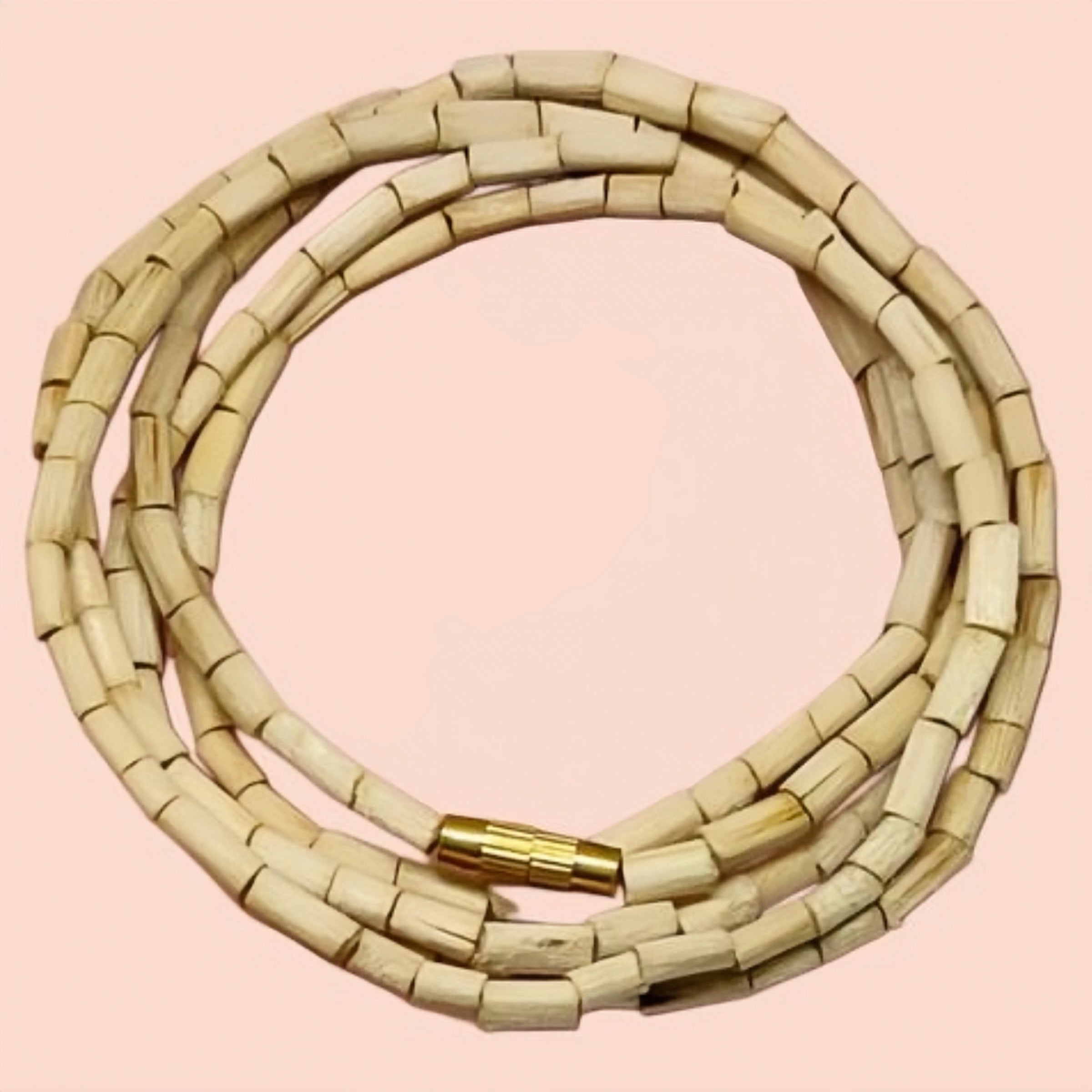 Double Round Tulsi Mala