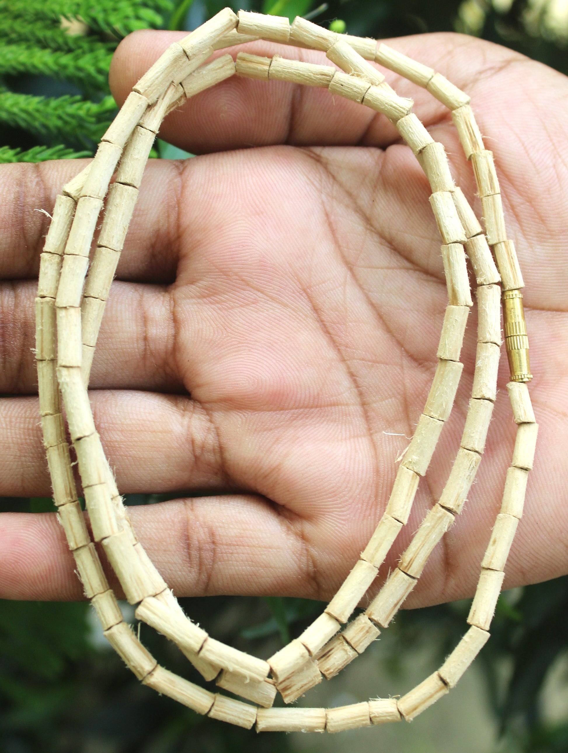 Double Round Tulsi Mala